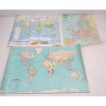 A 'Whitebread round the world race 1997-98' map,