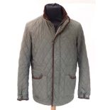 A Musto quilted jacket in khaki,