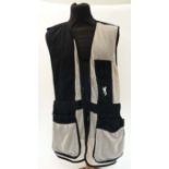 A men's black/brown Browning trapper creek mesh shooting gilet / vest,