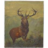 Indistinctly signed c1900, follower of Sir Edwin Landseer, Oil on canvas,