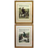 Shooting: F Stacpole after Richard Andsell (1815-1885), Pair of hand coloured engravings,