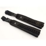 Shooting : Two Remington cartridge belts , black synthetic finish ,