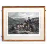 Deer hunting: EG Hester after Fred Taylor XIX, Hand coloured engraving, 1883,