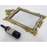 Small gilt mirror CONDITION: Please Note - we do not make reference to the