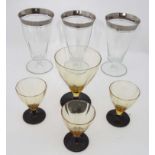Assortment of art deco and later glass CONDITION: Please Note - we do not make
