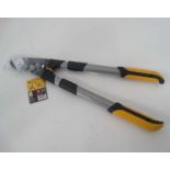 Heavy duty extendable loppers 25'' to 34'' long CONDITION: Please Note - we do not