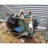 Large quantity of gardening items and implements etc CONDITION: Please Note - we do