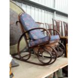 Rocking chair CONDITION: Please Note - we do not make reference to the condition of