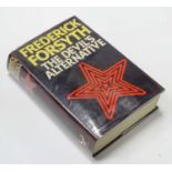 Book: F Forsyth The Devil's Alternative. Inscribed and signed by author, 1979.