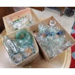 Three boxes of assorted glass CONDITION: Please Note - we do not make reference to