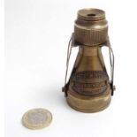 A 21st C brass monocular telescope,