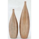 2 ceramic copper glazed vases CONDITION: Please Note - we do not make reference to