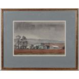 Margaret Seaton (1917-2003), (Margaret Seaton McDonald ), Charcoal and Watercolour,