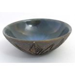 Scandinavian Studio Pottery: A 1960s Swedish bowl by Tilgmans Keramik,