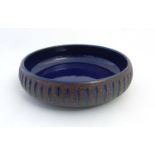 Scandinavian Studio Pottery: A Swedish bowl dish by Gabriel ,