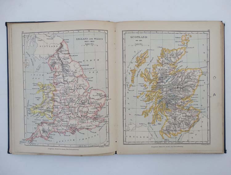 Book: 'A School Atlas of English History' Edited by Samuel Rawson Gardiners, published by Longmans, - Image 7 of 12