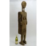 Tribal : An Ethnographic Native Tribal Ngata funerary figure, originating from the Congo. Approx.