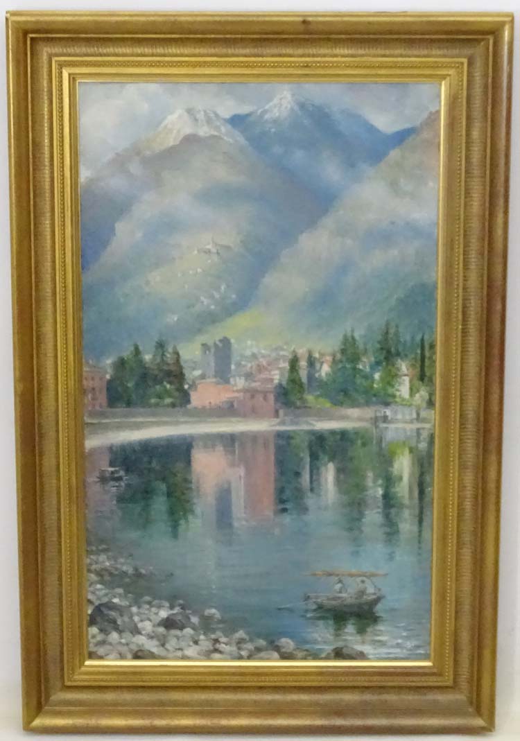 Sigismund Christian Hubert Goetze (1866-1939) British, Oil on canvas laid on board, - Image 2 of 4