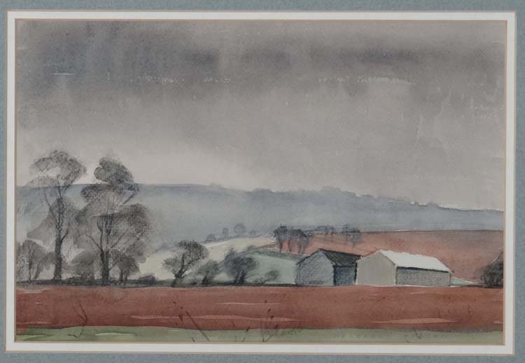 Margaret Seaton (1917-2003), (Margaret Seaton McDonald ), Charcoal and Watercolour, - Image 2 of 4