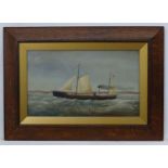 Harry Wakefield XIX-XX Marine School, Oil on board,