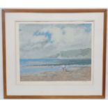 * Norman R Hepple (1908-1994), Limited edition Screenprint 59/185, ' Rivals at low tide ',