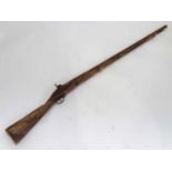 Antique Musket CONDITION: Please Note - we do not make reference to the condition