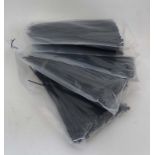 1000 Black plastic cable tie 250mm x 3.