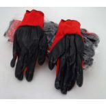 10 Pairs of red nitro gloves (1 pkt) CONDITION: Please Note - we do not make