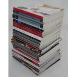 Box of assorted Sothebys and Christies sales catalogues,