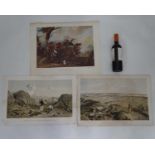 Three unframed military prints CONDITION: Please Note - we do not make reference to