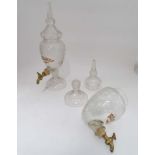 Pair of Brandy dispensers CONDITION: Please Note - we do not make reference to the