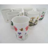 Collection of Portmeirion cups CONDITION: Please Note - we do not make reference to