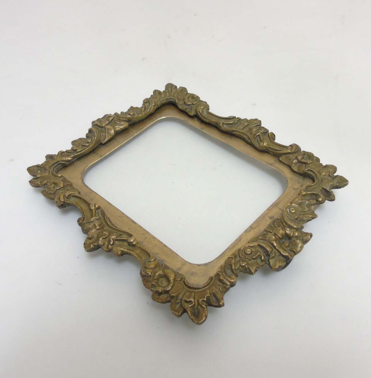 XVIII Baroque Gilt frame (hanging), Suitable for a cabinet portrait, - Image 5 of 6