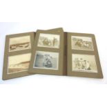 Two personal photo albums dating form the 1920/30s containing sepia photographs (2)