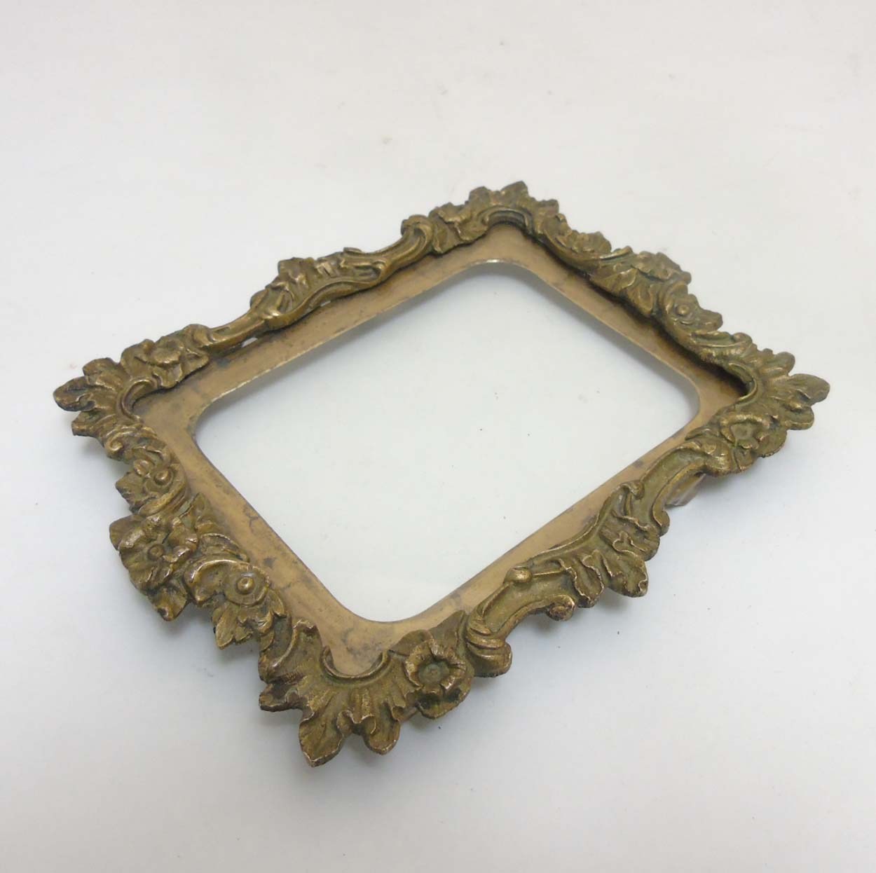 XVIII Baroque Gilt frame (hanging), Suitable for a cabinet portrait, - Image 4 of 6