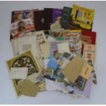 Memorabilia: A collection of Royal and WWII memorabilia along with 5 schoolboy stamp collections,