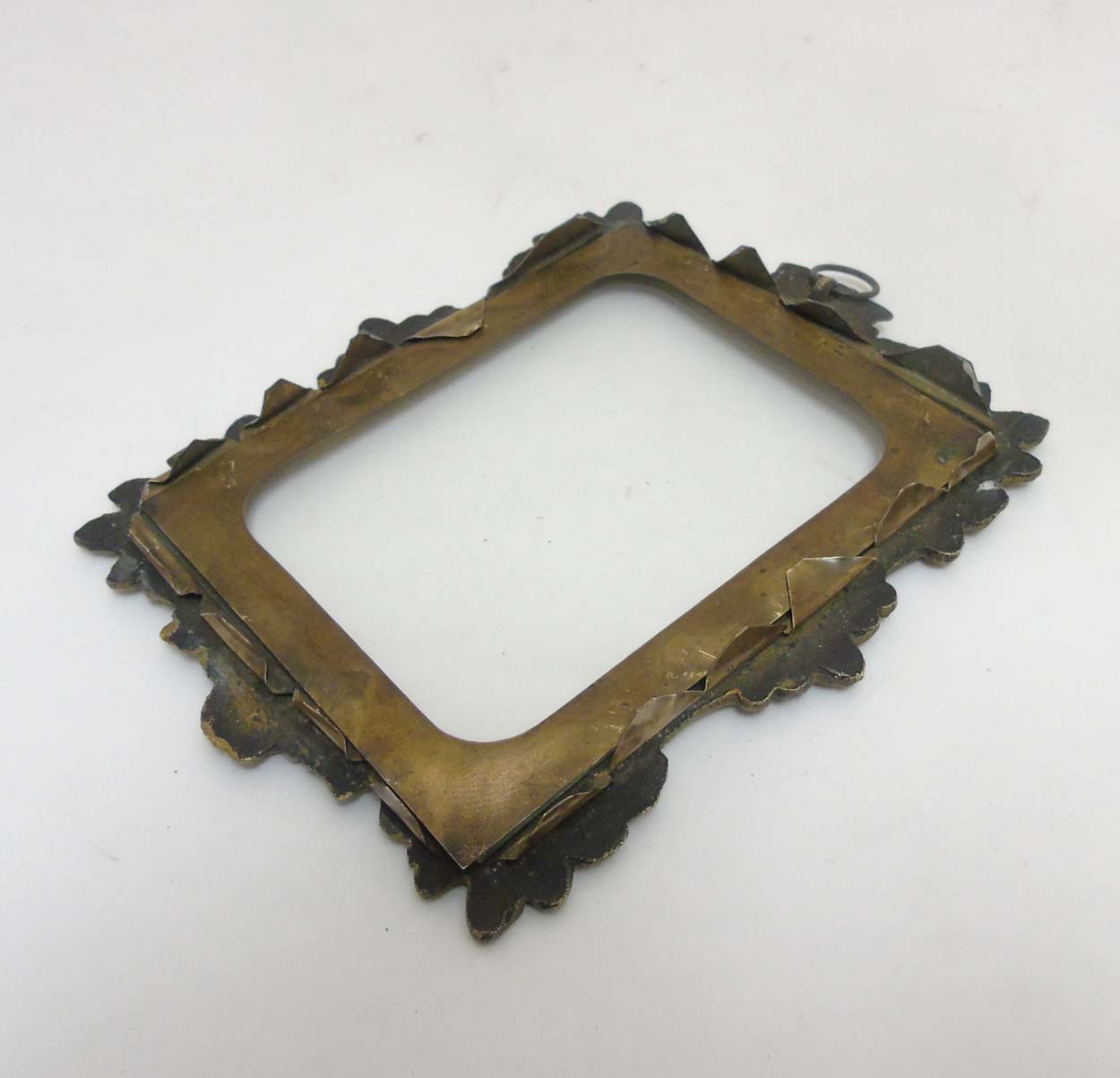 XVIII Baroque Gilt frame (hanging), Suitable for a cabinet portrait, - Image 2 of 6