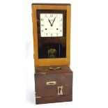 8 day Clocking Clock : ' National Time Recorder Co. Ltd.