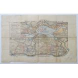 Militaria : a polychrome printed map ,