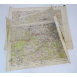 Maps: Three WWII maps comprising a map of Reading and Newbury sheet 113,