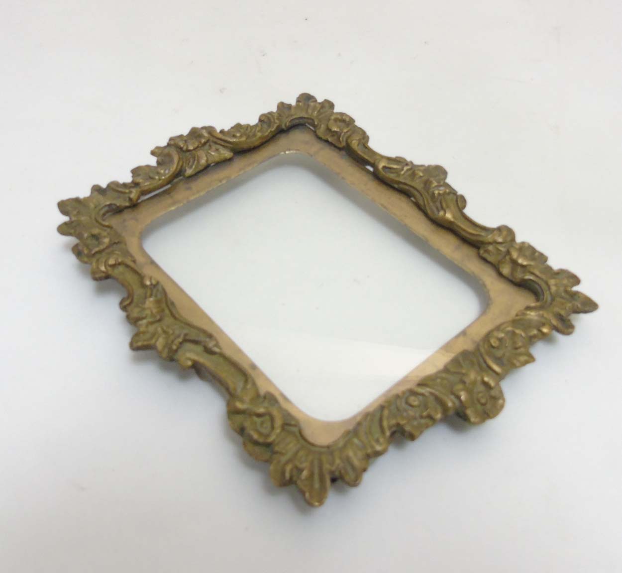 XVIII Baroque Gilt frame (hanging), Suitable for a cabinet portrait, - Image 3 of 6