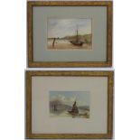 Archibald A Farquhar (XIX Scottish), Pair of Watercolours, "On Loch Leven,