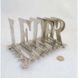 An early 21stC letter rack,