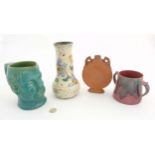 Studio Pottery: A quantity of studio pottery, comprising a Watcombe,