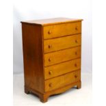 An early / mid 20thC American chest of drawers,