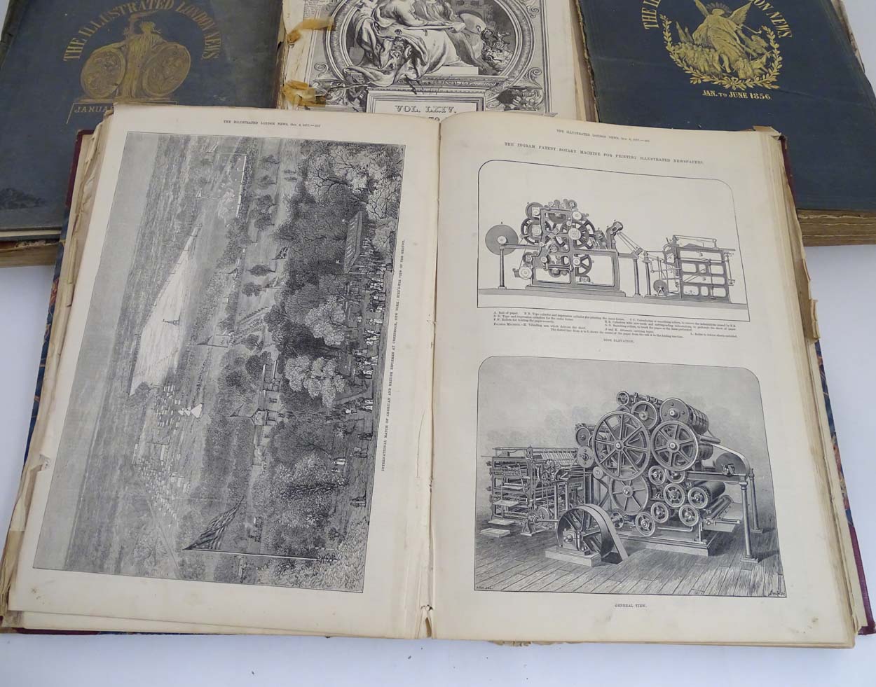 The Illustrated London News: 5 volumes of The Illustrated London News comprising: Volume I: May - Image 4 of 8