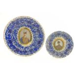Two Persian plates ,