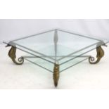 Hollywood Regency / Mid Century Modern : an English Tyson of London occasional / Coffee table with