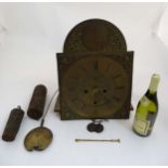 Scottish 18thC longcase Clock Movement : ' John Brand ,