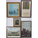 Militaria: WWII Battle of Britain and Sir Winston Churchill memorabilia consisting of a limited